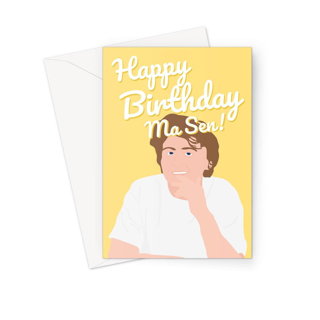 Lewis Capaldi Happy Birthday Ma Sen Greeting Card
