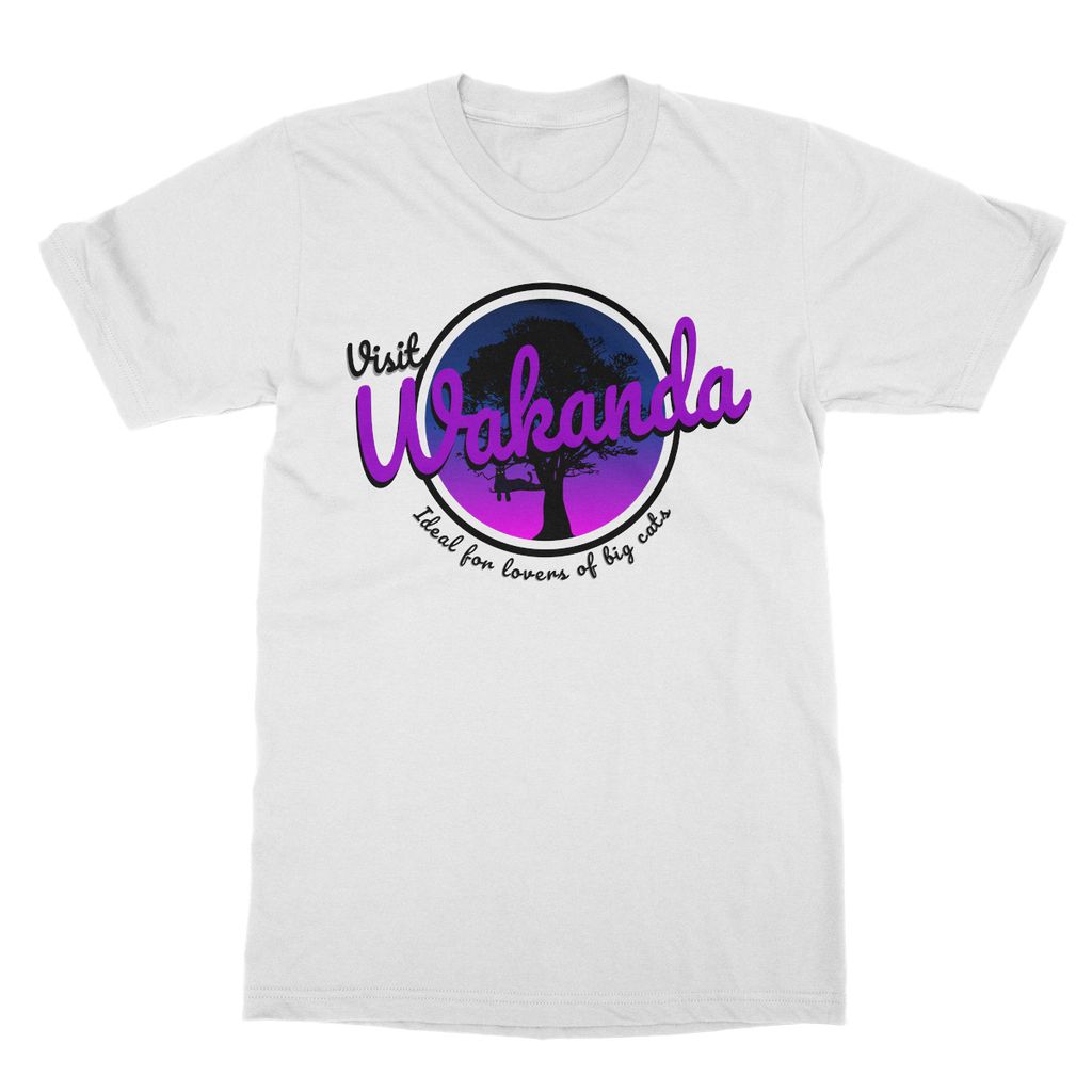 Visit Wakanda Softstyle Ringspun T-Shirt