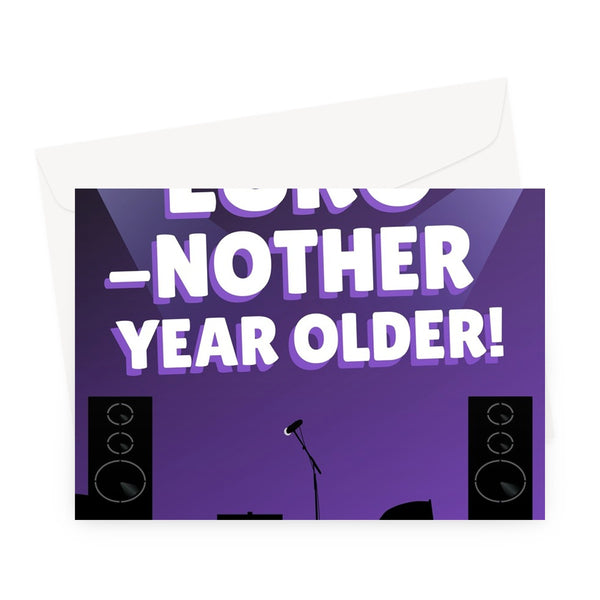 Euro-nother Year Older! Birthday Funny Eurovision Song Mae Muller Fan Sam Ryder Greeting Card