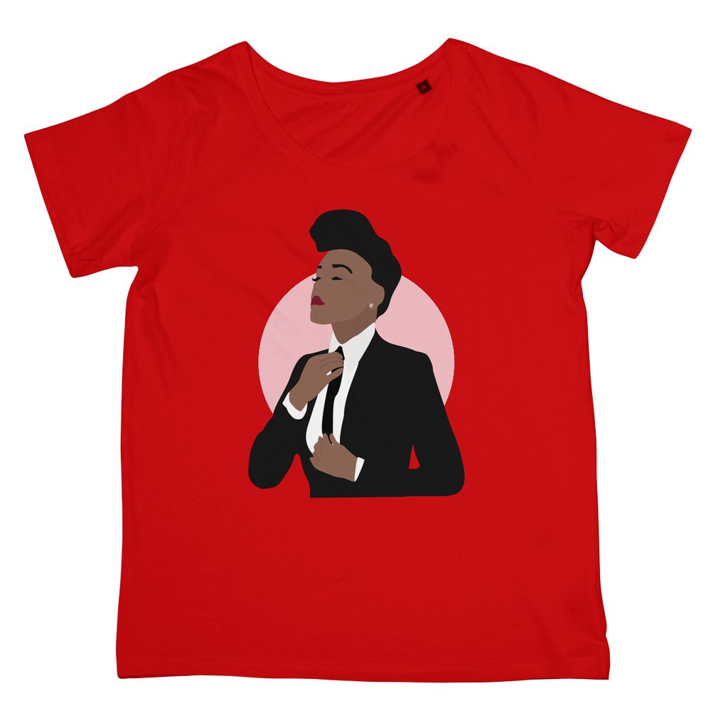 Musical Icon Apparel - Janelle Monae Women's Fit T-Shirt (Big Print)