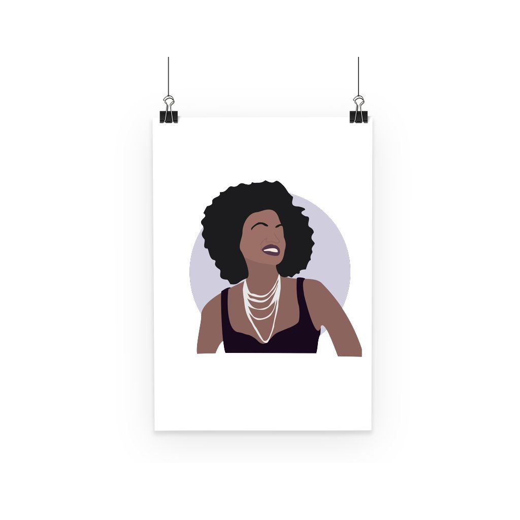 Hollywood Icon Poster - Viola Davis