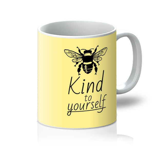 Bee Kind To Yourself Positive Vibes Motivation Kindness Nature Fan Gift Love Bees Mug