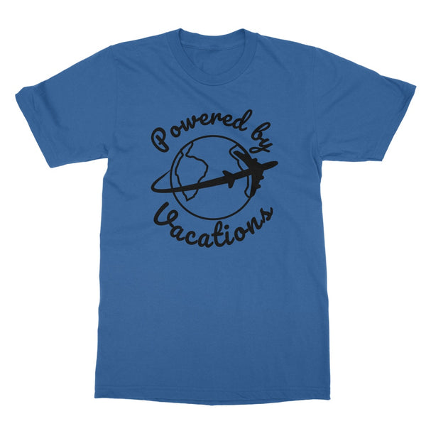 Travel Collection Apparel - Powered by Vacations T-Shirt